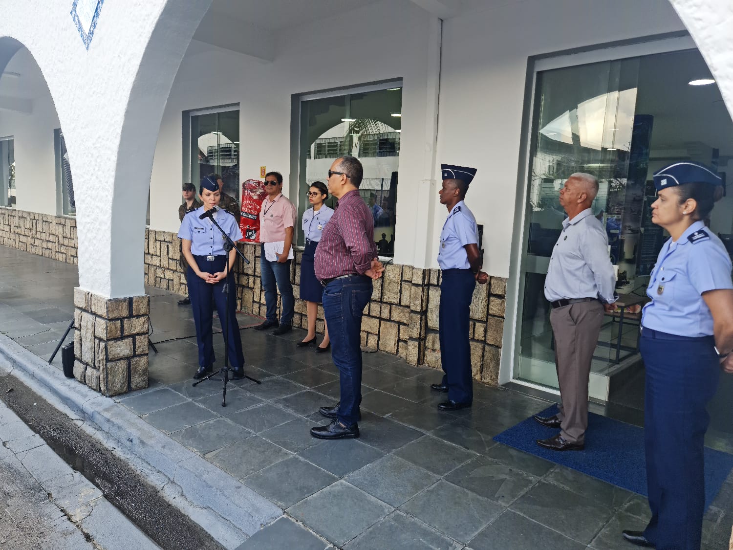 FORMATURA MENSAL DA BASE DE RECEPÇÃO DE VETERANOS - BREVET