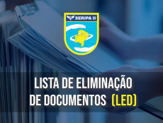 Lista de eliminação de documentos do SERIPA ll 