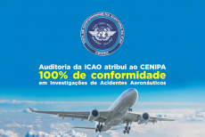 CENIPA recebe 100% em resultado de Auditoria da ICAO 