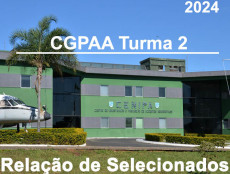 RELAÇÃO DE SELECIONADOS CGPAA TURMA 2-2024