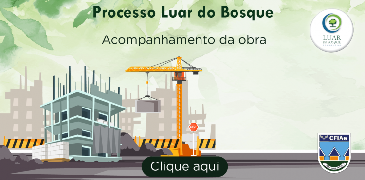Andamento das obras - Residencial Luar do Bosque