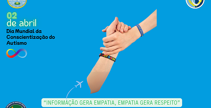 ABRIL AZUL: MÊS DE CONSCIENTIZAÇÃO SOBRE O AUTISMO ABRIL AZUL: MÊS DE CONSCIENTIZAÇÃO SOBRE O AUTISMO