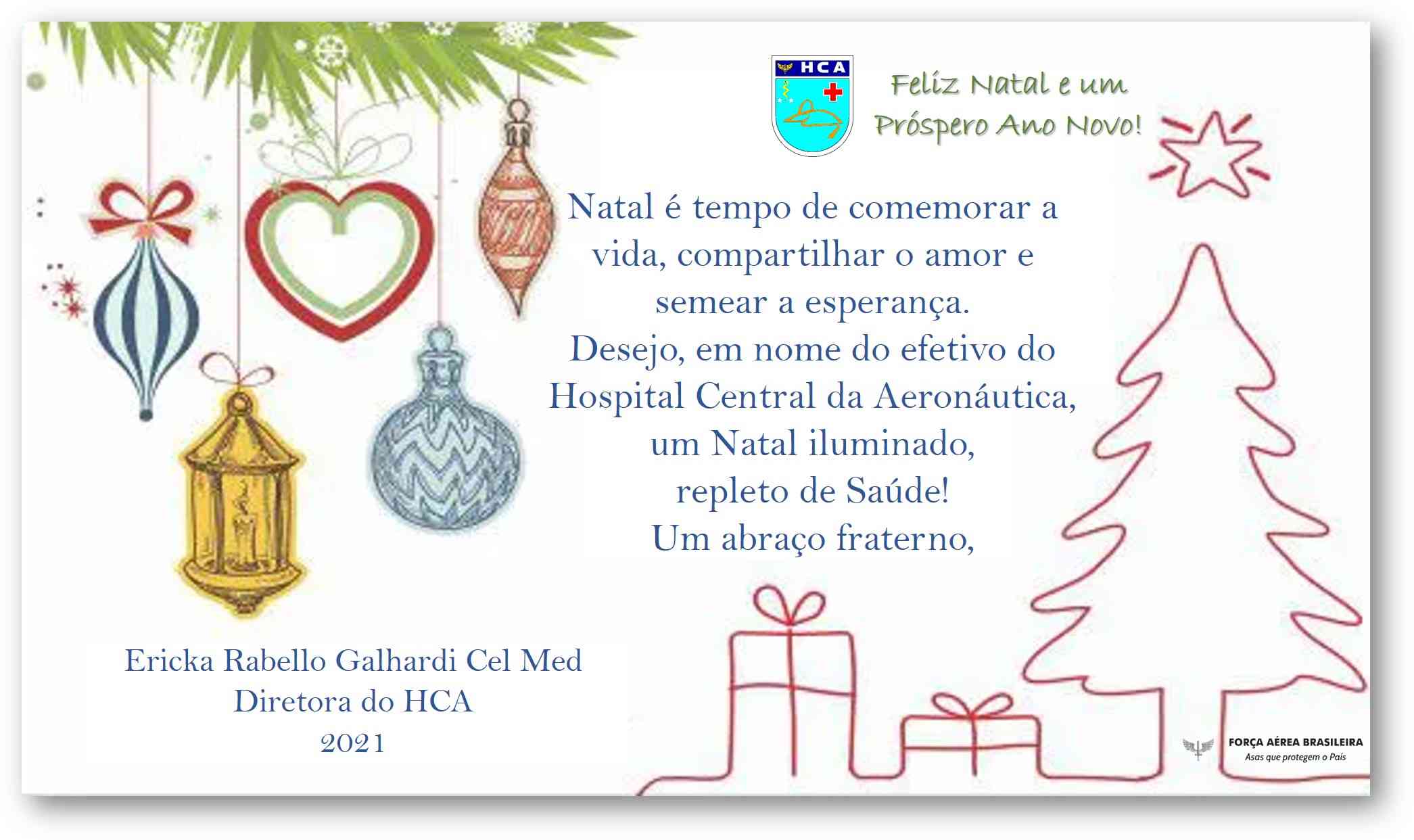 Feliz Natal - HCA Feliz Natal - HCA