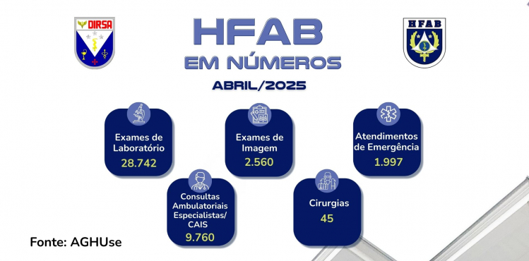 ESTATÍSTICA DE ATENDIMENTO DO HFAB