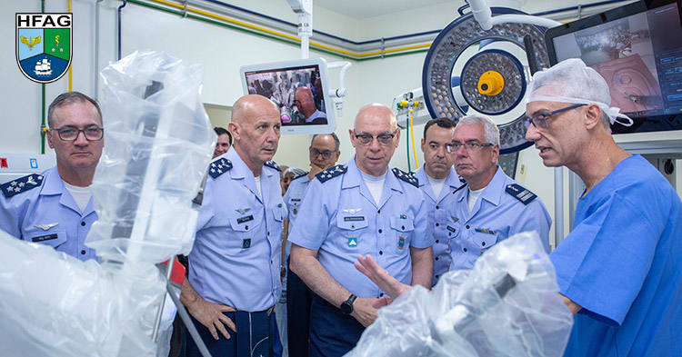 Comandante da Aeronáutica Participa de Inauguração de Novas Áreas no HFAG: Avanços Tecnológicos e Modernização Marcam Cerimônia  no Hospital de Força Aérea do Galeão