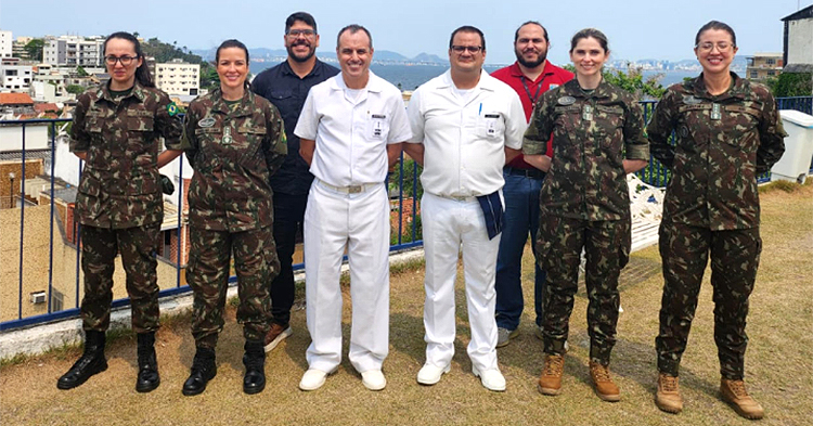 HFAG Recebe alunos do Estágio Avançado de Proteção Radiológica do Instituto Militar de Engenharia (IME)