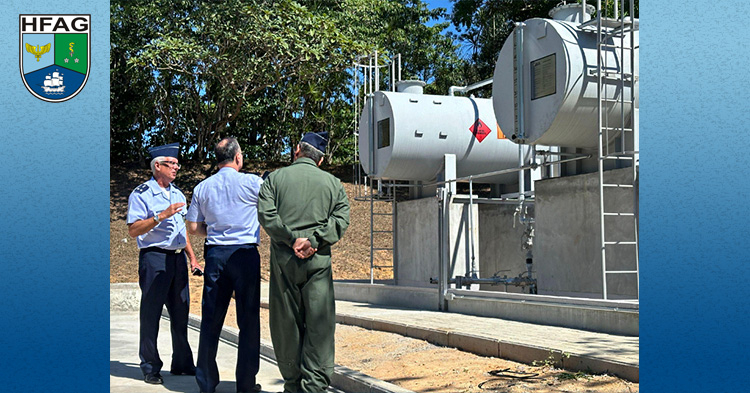 Autoridades da Força Aérea Brasileira Visitam Obras de Adequação da Rede Elétrica do HFAG