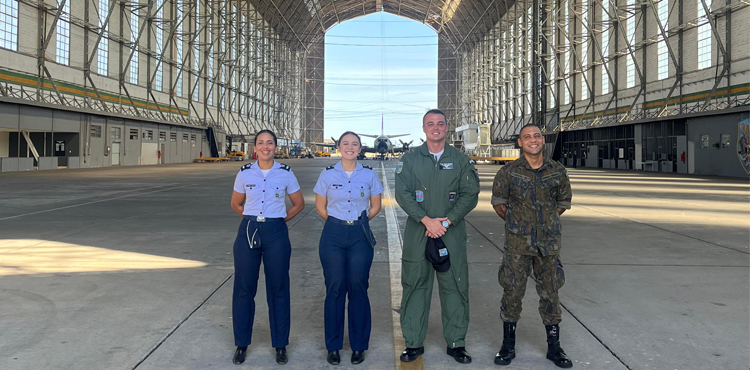 INCAER realiza Visita de Assessoramento Técnico ao 1º/1º GCC (Esquadrão Profeta) da Força Aérea Brasileira, na Base Aérea de Santa Cruz INCAER realiza Visita de Assessoramento Técnico ao 1º/1º GCC (Esquadrão Profeta) da Força Aérea Brasileira, na Base Aérea de Santa Cruz