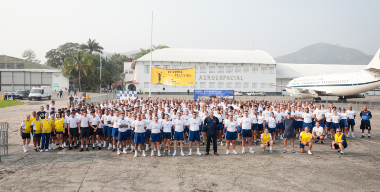 Primeira “Corrida pela Vida” é realizada na GUARNAE-AF, em alusão ao Setembro Amarelo