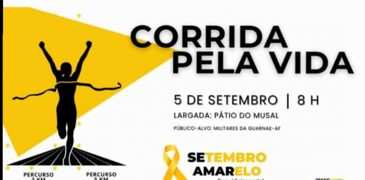 Corrida Pela Vida - Setembro Amarelo: Sua Vida Importa!