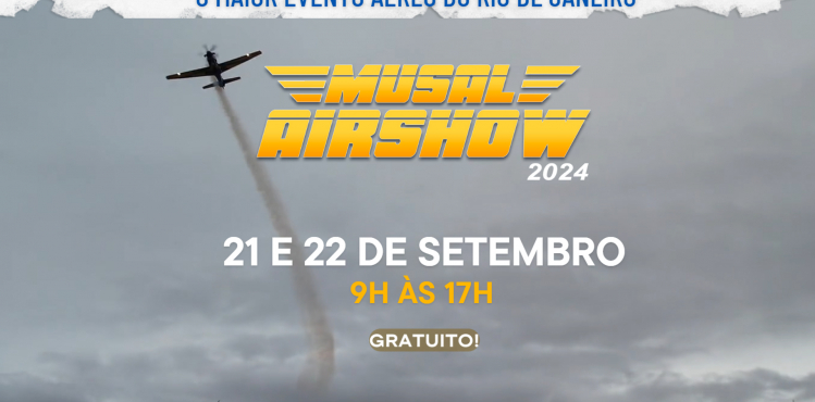 Divulgação da página especial do MUSAL AIRSHOW 2024