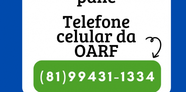 TELEFONE FIXO EM PANE - OARF