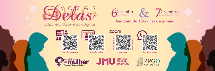  I Simpósio Vozes Delas: justiça, equidade e paradigmas