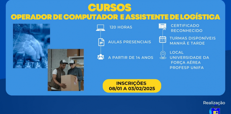 UNIFA e Firjan/SENAI Oferecem Cursos Gratuitos para Adolescentes em Informática e Logística